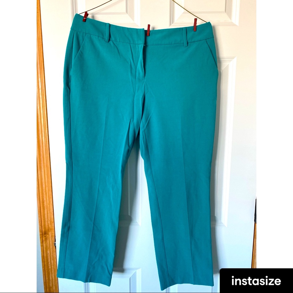 New York & Company Blue Ankle Pants in Size 12